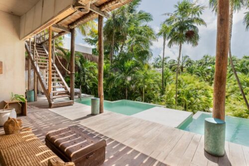 La Valise Tulum luxury hotel pool